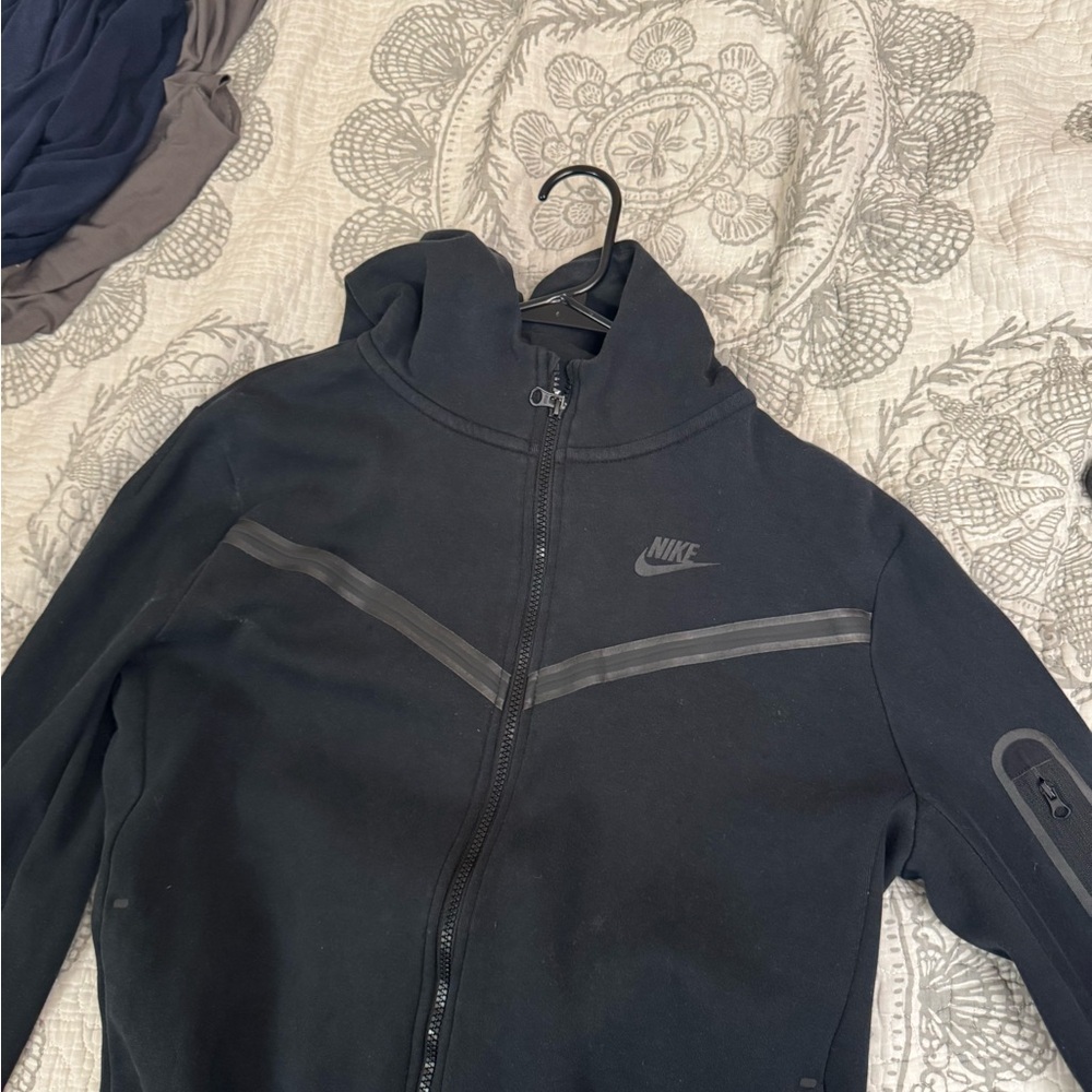 Nike Black Zip-Up Hoodie